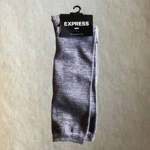 Express Grey Knee High Socks
